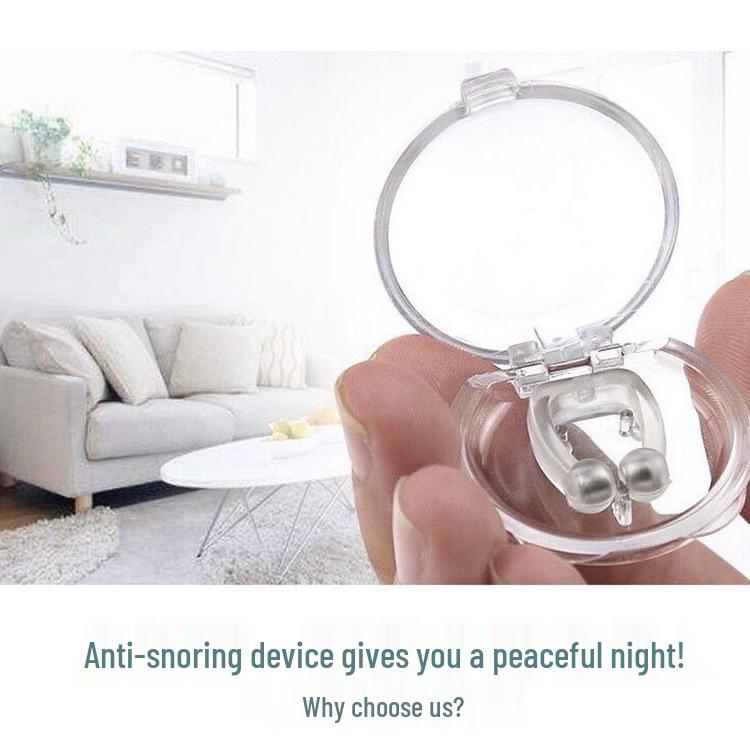 Anti-Snoring Nose Clip: Snoring Prevention and Sleep Aid Device