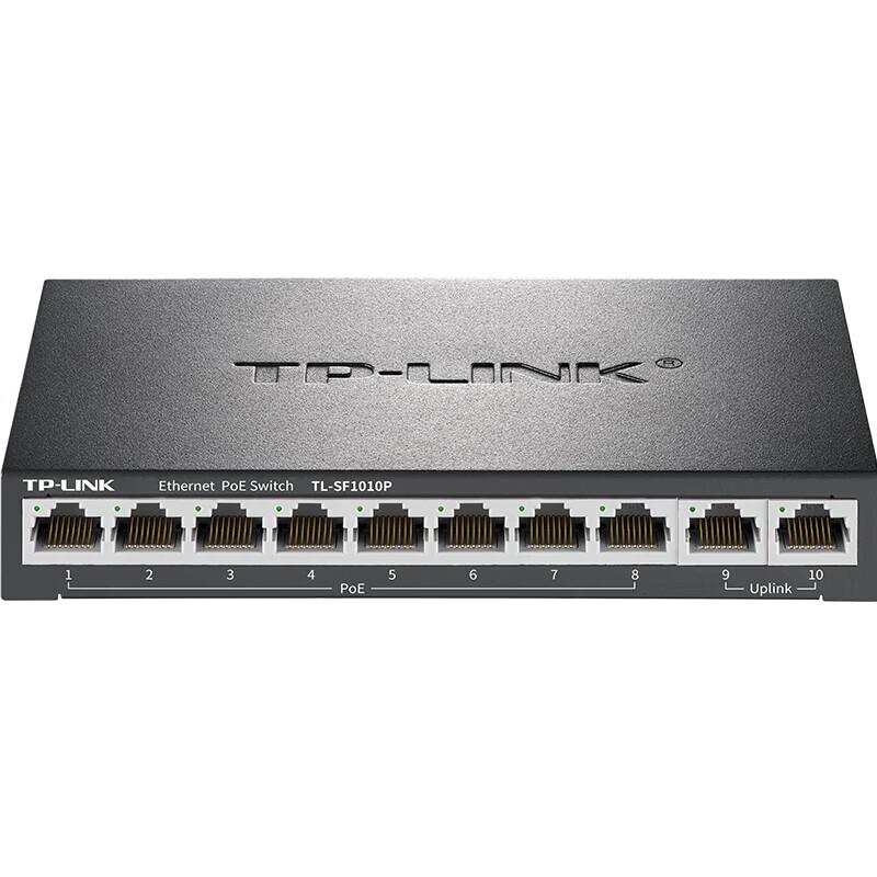 TP-LINK 10-Port 100Mbps PoE Switch (TL-SF1010P)