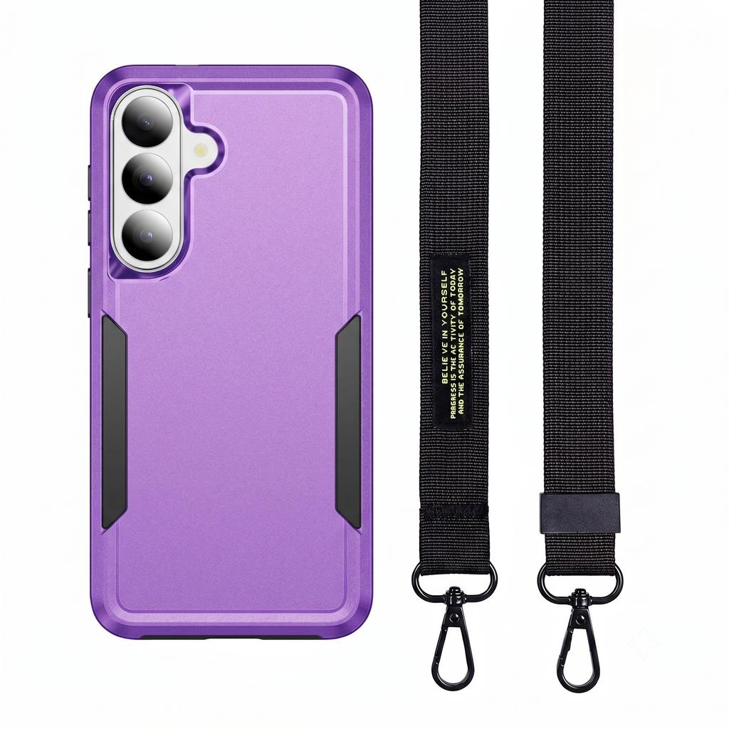 Coque Armure Protectrice avec Dragonne Étui Téléphone pour Samsung Galaxy A57 5G A17 A37 A 57 37 17 GalaxyA57 Coques Double Couche