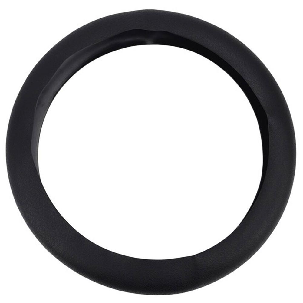 13*16in Steering Wheel Cover 1pc Black Replacement