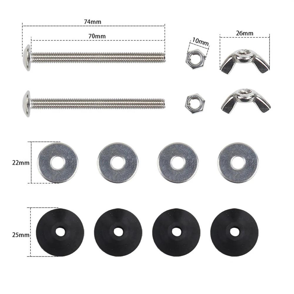 2pcs Toilet Cistern To Toilet Pan Fixing Sealing Kit Close Coupling Bolts WC Easy Installation Toilet Closet Bathroom Fitting
