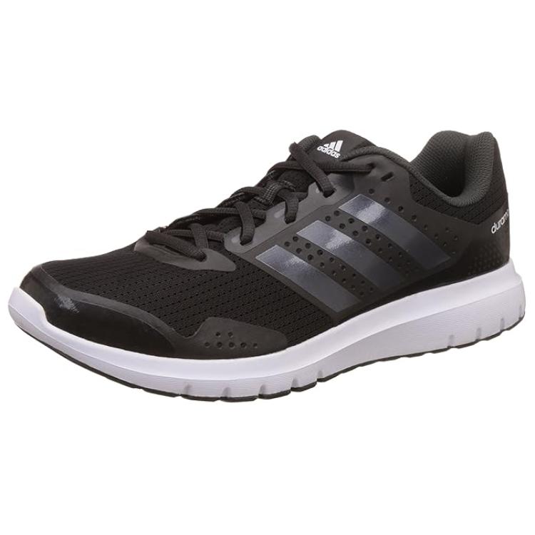 Adidas Duramo Slip Resistant Abrasion Resistant Slip Resistant Abrasion Resistant Low top Running Shoes Men s Black BA8050 44