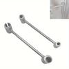 Hinge Gap Adjuster, Door Hinge Repair Tool, Manual Adjustable Wrench, Round Bolt Adjustable Wrench, Industrial Hand Tools