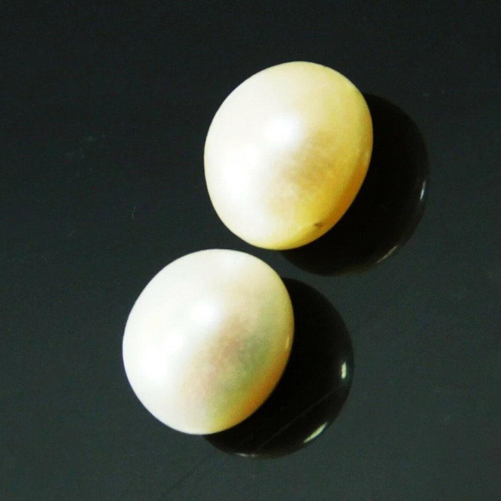 Lot of 24 Natural White South Sea Pearls – 6-9 Ct, High Luster, Certified Natural Pearl Gemstone