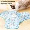 Squeaky Sound Interactive Hide and Seek Cat Toy Bite Resistance Relieve Boredom Motion Activated Toy Moving Mechanism Starfish