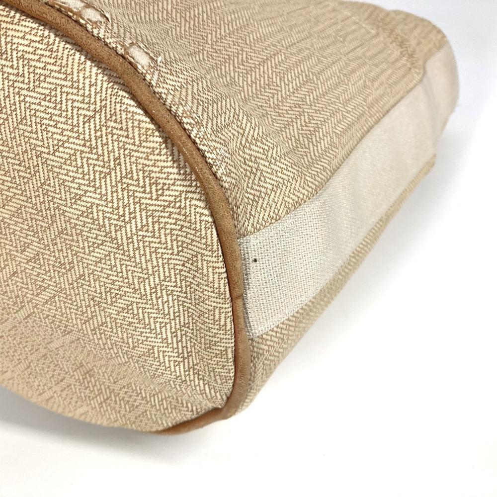 HERMES Saksaw PM Saksaw PM Bag Tote Bag Hand Bag Canvas Beige