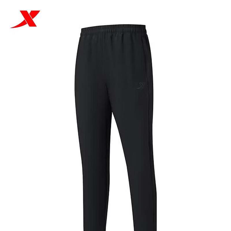 XTEP Men s Fleece-Lined Windproof Casual Pants 3XL