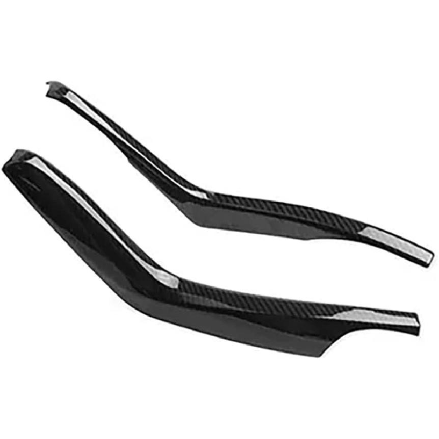 Car Accessories Fit for Honda Civic 10th Gen 2016 2017 2018 2019 2020 2021 Interior Side Gear Shift Panel Strips Cover Trim Decals (Carbon Fiber