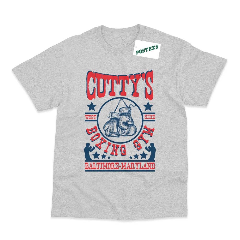 Cuttys Boxing Gym Inspired By The Wire Printed TShirt S