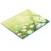 Decorative Glass Kitchen Chopping Board with Daisy Graphics 60x52 Cm