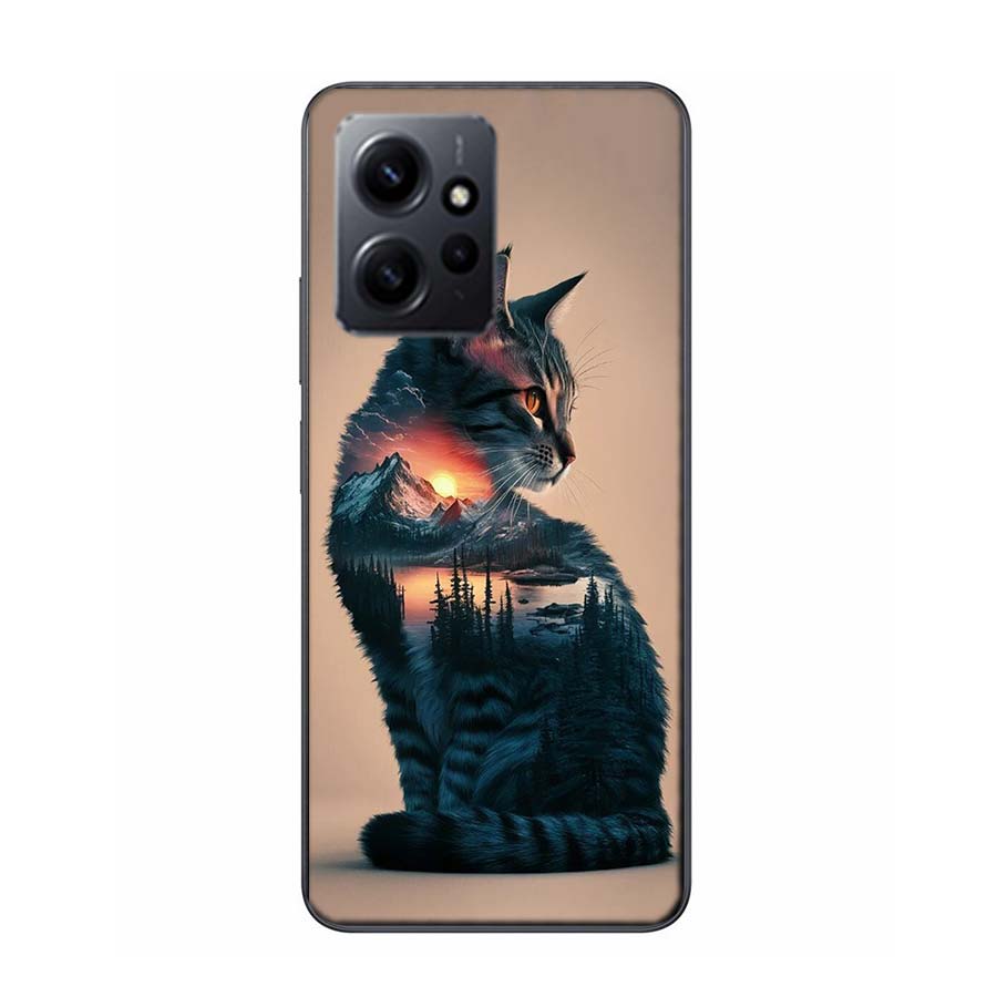

Forest and Cat Phone Case For Redmi 12 13C 12C 15C 9 10 10C Note 13 Pro Plus 14 15 Pro 9T 9C 9A TPU Soft Cover Clear Cell Cases Redmi Note 13 4G