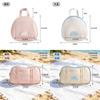 Travel Underwear Organizer Bag With Polyester Fabric For Leisure Travel And Closet Storage