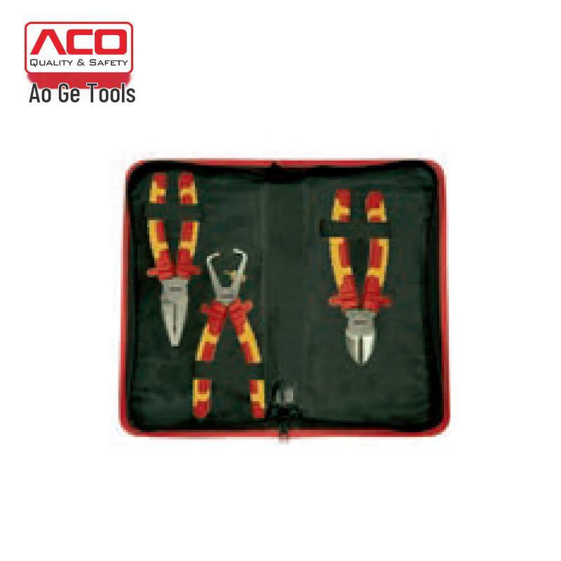 ACO 1000V Insulated Electrician Pliers Set Set
