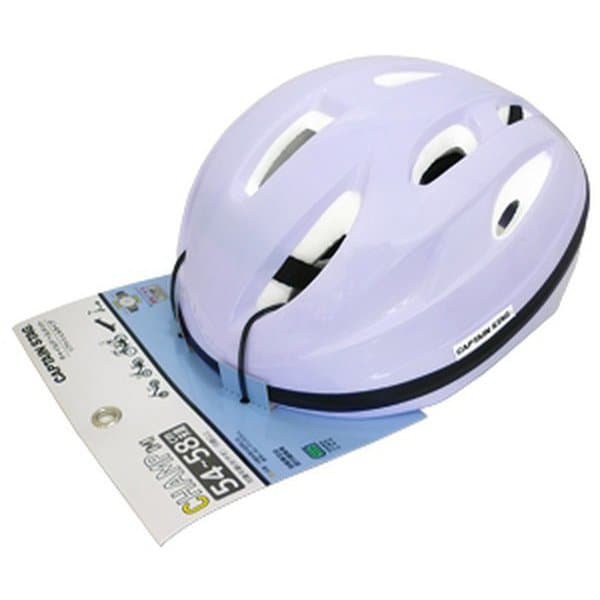 Captain Stag Captain Stag Y 6554 [bicYcle HelMet For Children Soft Shell M Size Head circuMference 54 58cM Infant Sg Standard chaMp Purple]