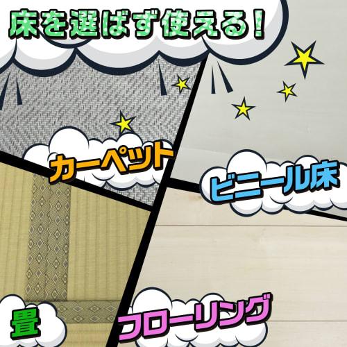 LEC Gekiochikun Quick Cleaning Sticky Cleaner Spare (80mm Wide x 50 Rounds) Pack of 2