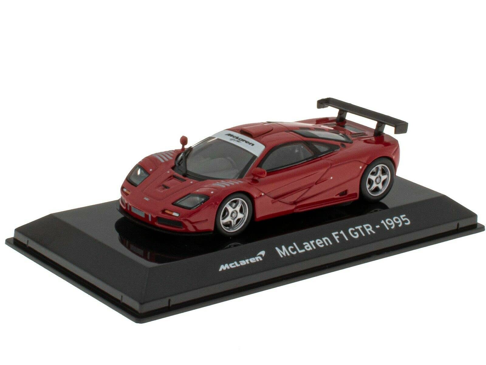 

Миниатюрная модель McLaren McLAREN F1 GTR 1995 с прозрачным кейсом 1/43 (красный) [Использовал] красный