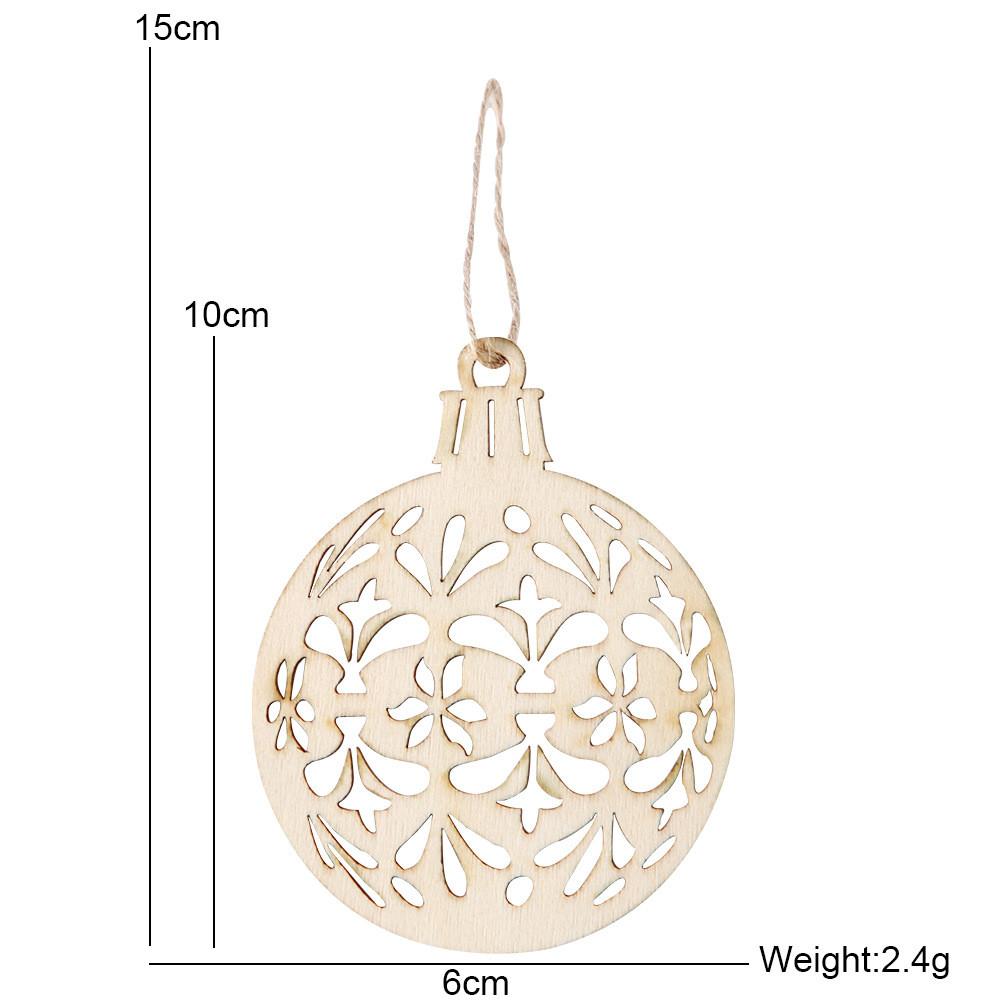 Wooden Christmas Whimsical Decorations Including Laser Cut Bells For A Joyful Celebration
