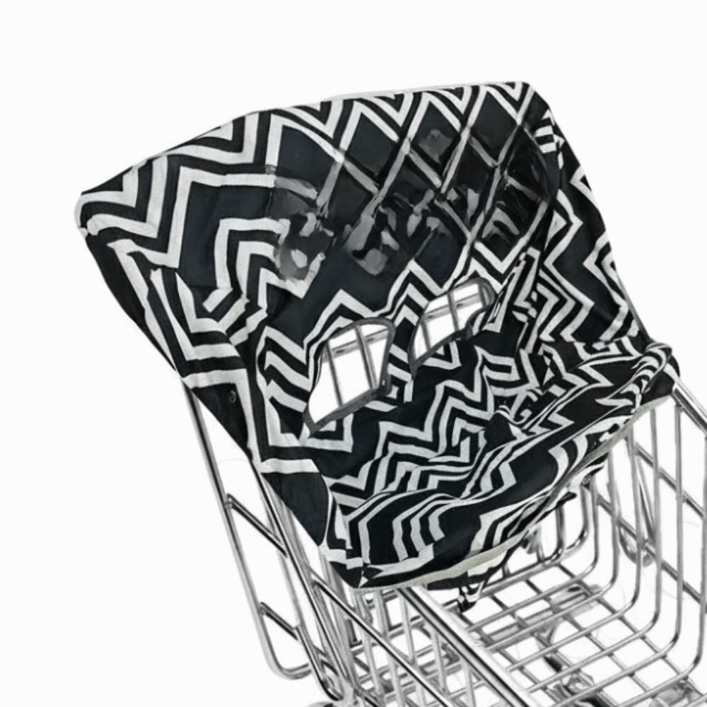 Cartoon Printed Kids Dining Chair Cover Polyester Seat Cover Baby Shopping Cart Seat Cover  Baby