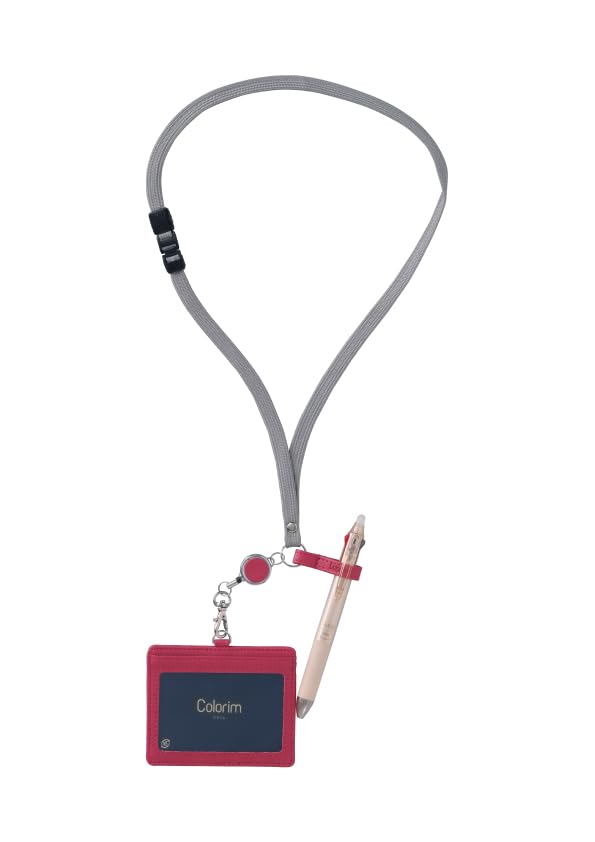 Pilot Colorim ID Card Employee ID Pilot Neck-worn Case, Navy, CRID1BN, Case,