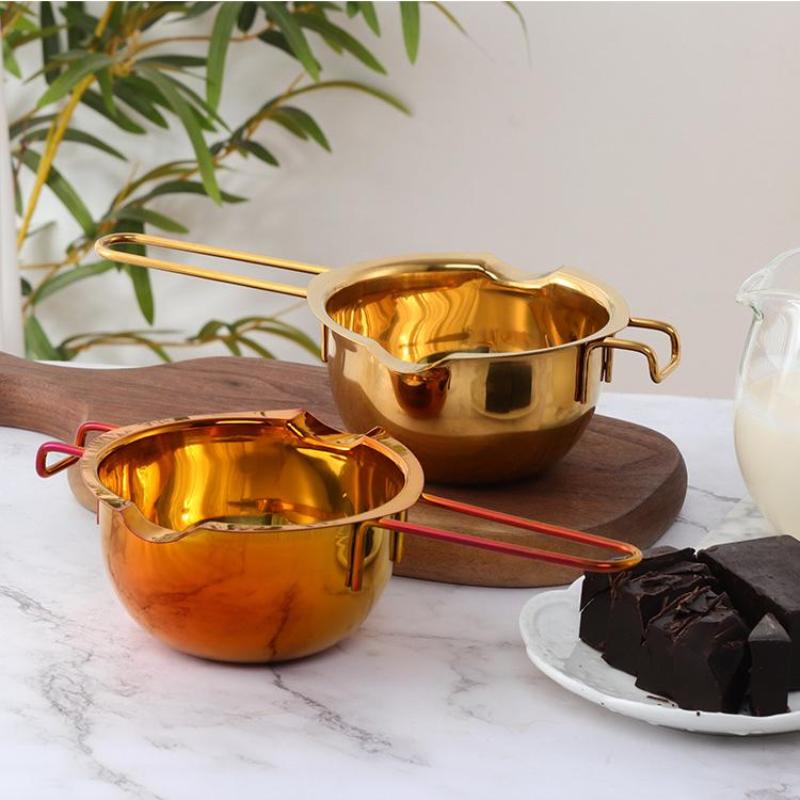 Stainless Steel Candle Wax Melting Boiler Pot With Heat Resistant Handle For Melting Chocolate Candy And Candle Making Supplies