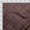 oneOone Cotton Flex Fabric Tartan Check Print Fabric BTY 40 Inch Wide