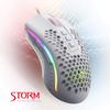 Redragon M808 Storm Lightweight RGB Gaming Mouse with 85g Ultra-Light Shell - 12,400 DPI Optical Sensor - 7 Programmable Buttons - Accurate