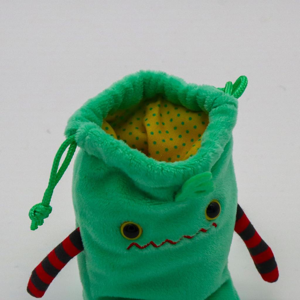 Shinada Plush Toy Mokeke Chimoke Drawstring Bag Clic
