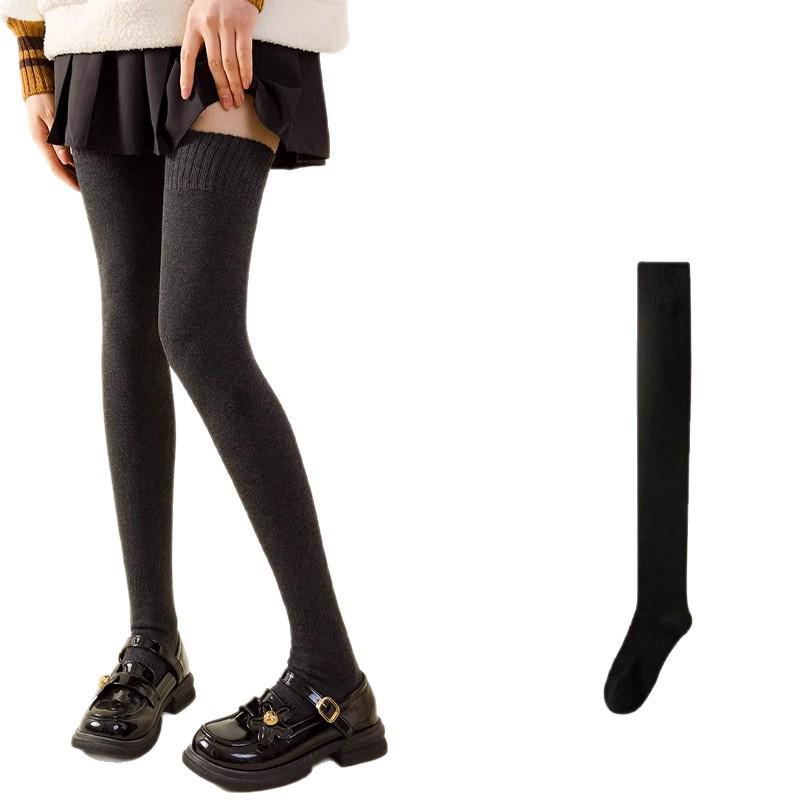 New Arrival: Women's Over-the-Knee Thigh-High Socks with Knee Pads, Anti-Slip, Perfect for Spring and Autumn