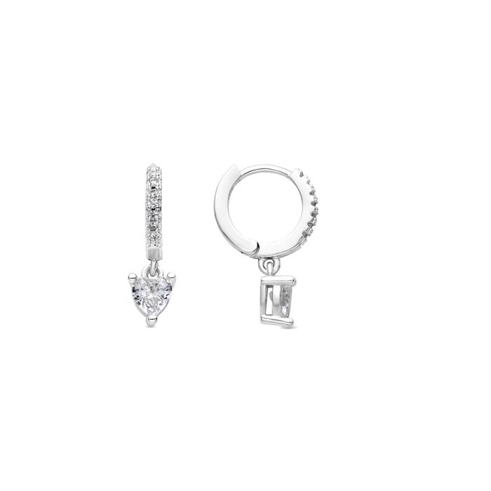 Boucles d'oreilles - LUXENTER - Drasa - Argent 925 - Coloris Argenté - Élégance Unique
