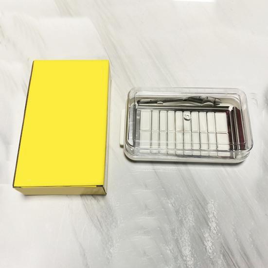 Butterschneider-Box mit transparentem Deckel, Lebensmittelqualität, Arbeitsplatte, Butterbehälter, Aufbewahrungsbox, Küchenzubehör
