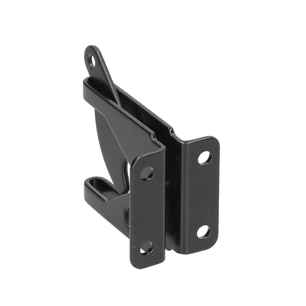 2pcs Carbon Steel Self Locking Gate Latch Adjustable Heavy Duty Gate Latch  Wooden Fence