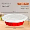 Fangjiajie 790ml Disposable Round Takeaway Food Container