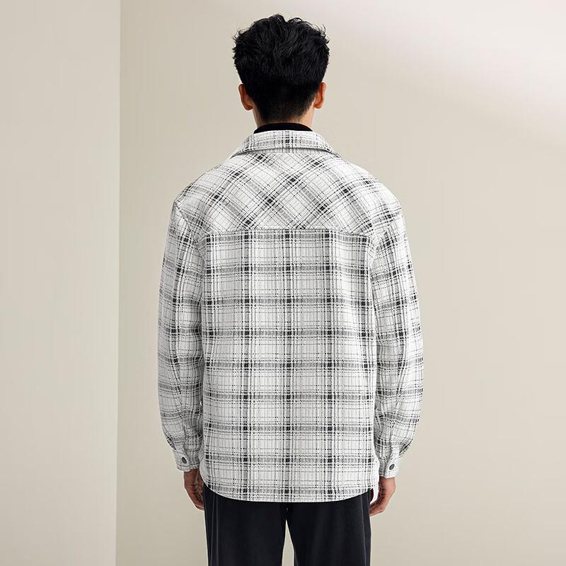 HLA Herren Pan Zhanle Kollektion Lässige Karierte Winterjacke