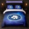 Millwall Custom Name Text Bedding Set 1 Duvet Cover+2 Pillowcases Soccer Logo Personalized Gift For Special Occasion Bedroom Decor