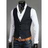 Men S Korean Style Slim Fit Suit Vest Big Size 5xl