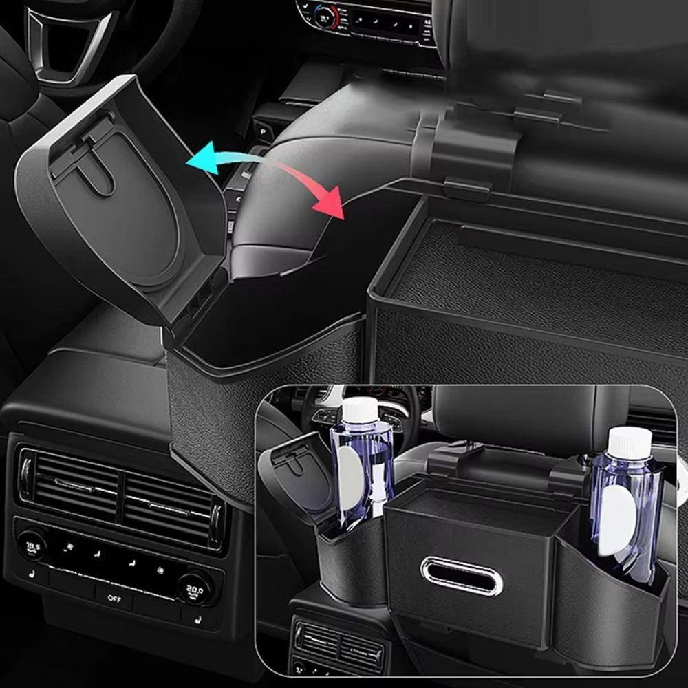 Tissue Holder Car Seat Storage Box Cup Holder Multi-functional Car Storage  Car Interior
