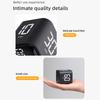 Portable   Timer Gravity Sensor Rotating Timer Count Up/Down Function Clock 5/10/30/60 Minutes and Custom with LED Screen Vibrate and Sound Alarm S