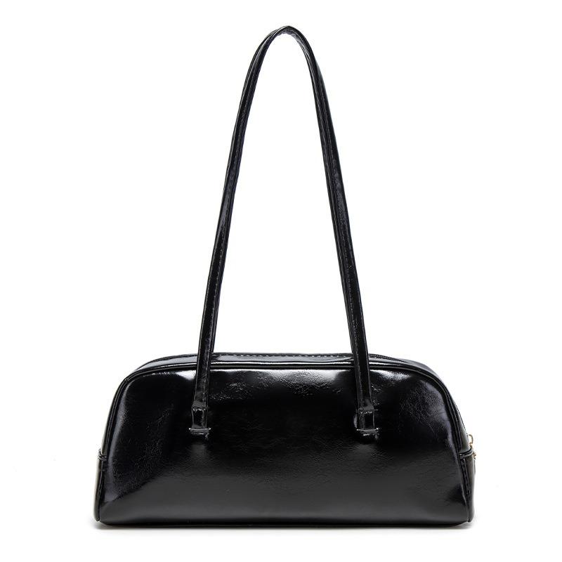 Women's Bag Summer New Fashion Solid Color Baguette Bag Casual Shoulder Portable Underarm Bag One Piece