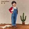 PawinPaw Cartoon Bear Baby Boy Denim Overalls