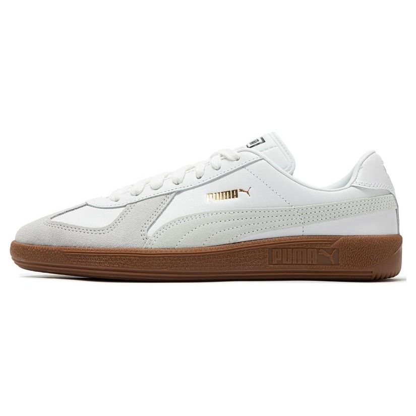 Puma Army Trainer Retro Casual Low-Top Sneakers Unisex Sneakers White Gray 386607-05