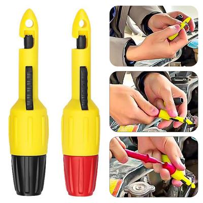 New Insulation Wire Piercing Puncture Probe Hook Clip 2mm/4mm Socket Car Repair Test Hook Clips Automotive Tools