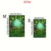 2D Fairy Forest Backdrop Lantern Mushroom Photo Studio Background