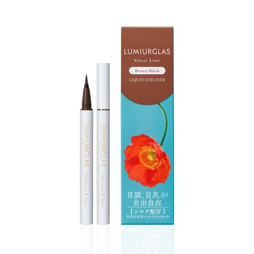 

Lumia glass velvet liner eyeliner liquid waterproof 01.brown black