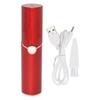 Épilateur électrique pour femmes, rechargeable par USB, rouge