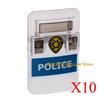 MOC Military SWAT Police Soldier Figures with Bulletproof Shields - Army Weapon DIY Building Blocks