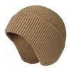 New thickened knitted wool hat men's winter warm pullover hat cold and windproof bag head cold hat ear protector children