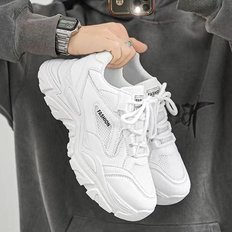 Fashion Minimalist Men's Casual Sneakers Running Mesh Upper High Quality Unisex Walking Outdoor Summer Sale Simple On Male Sports Shoes