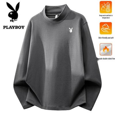 Men's Fleece-Lined Round Neck Sweatshirt