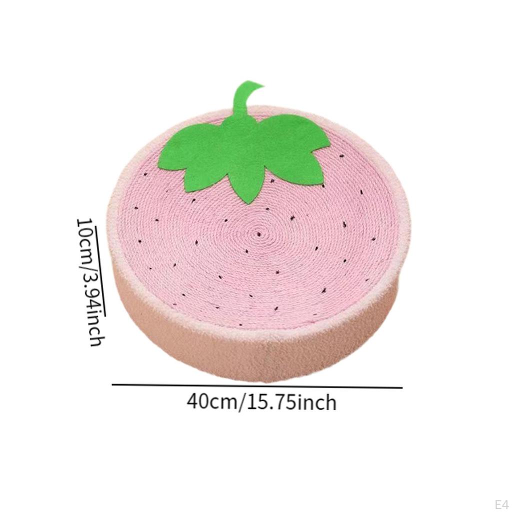 Cat Nest Scratcher Bowl with Sisal Round Design for Feline Friends