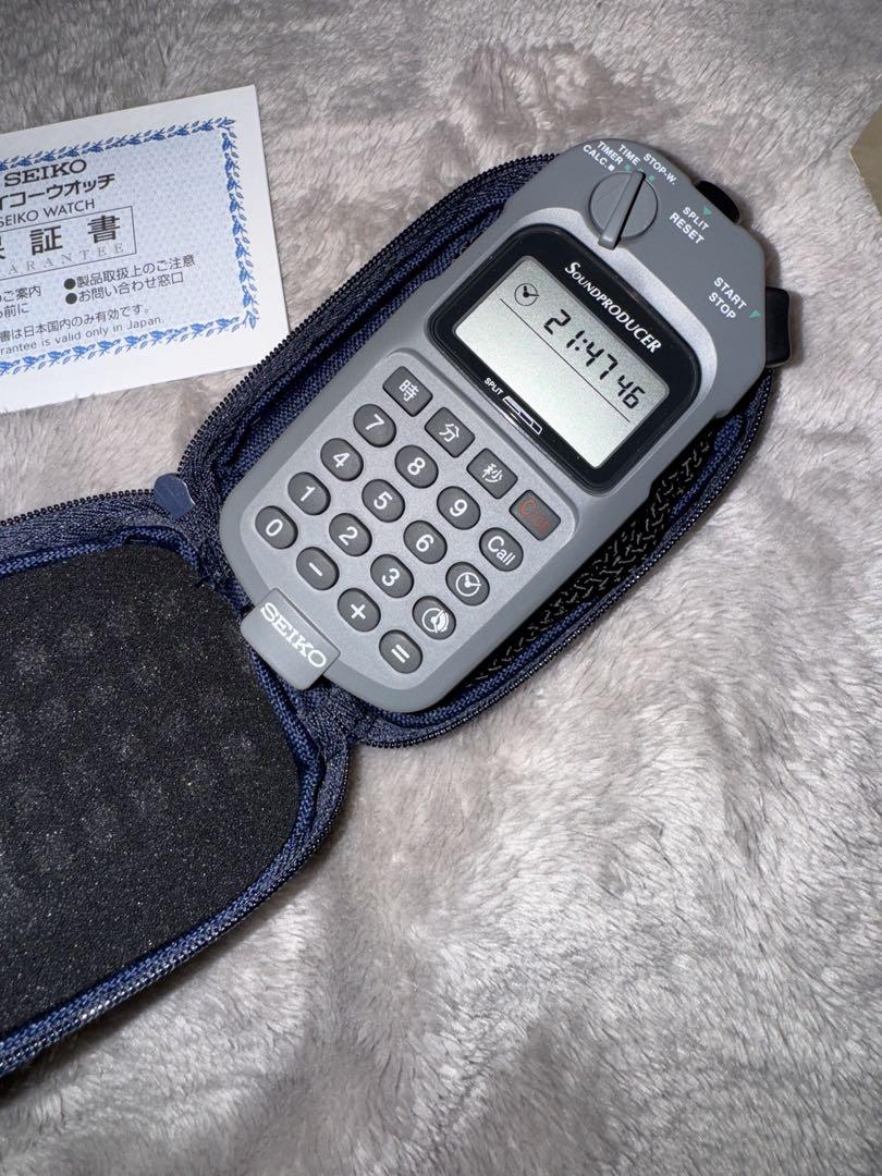 

[Б/У] SEIKO Sound Watch (Секундомер) Серый